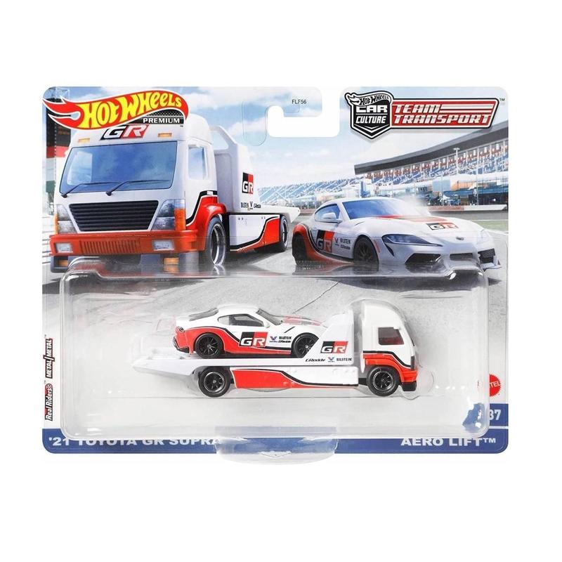 Hot Wheels Team Transport Toyota Supra E Aero Lift Flf56 - Mattel